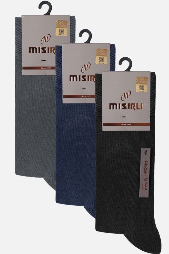MISIRLI - Mısırlı Erkek Soket Çorap Organik Modal (1)