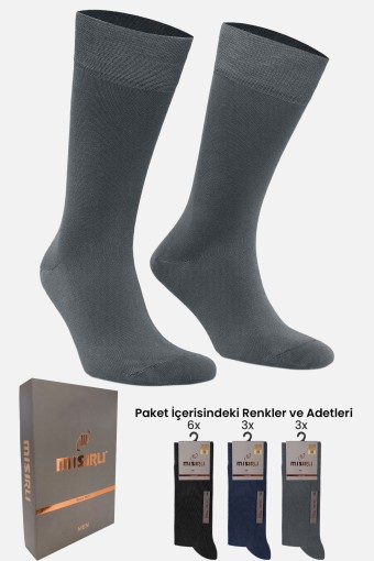 MISIRLI - Mısırlı Erkek Soket Çorap Organik Modal
