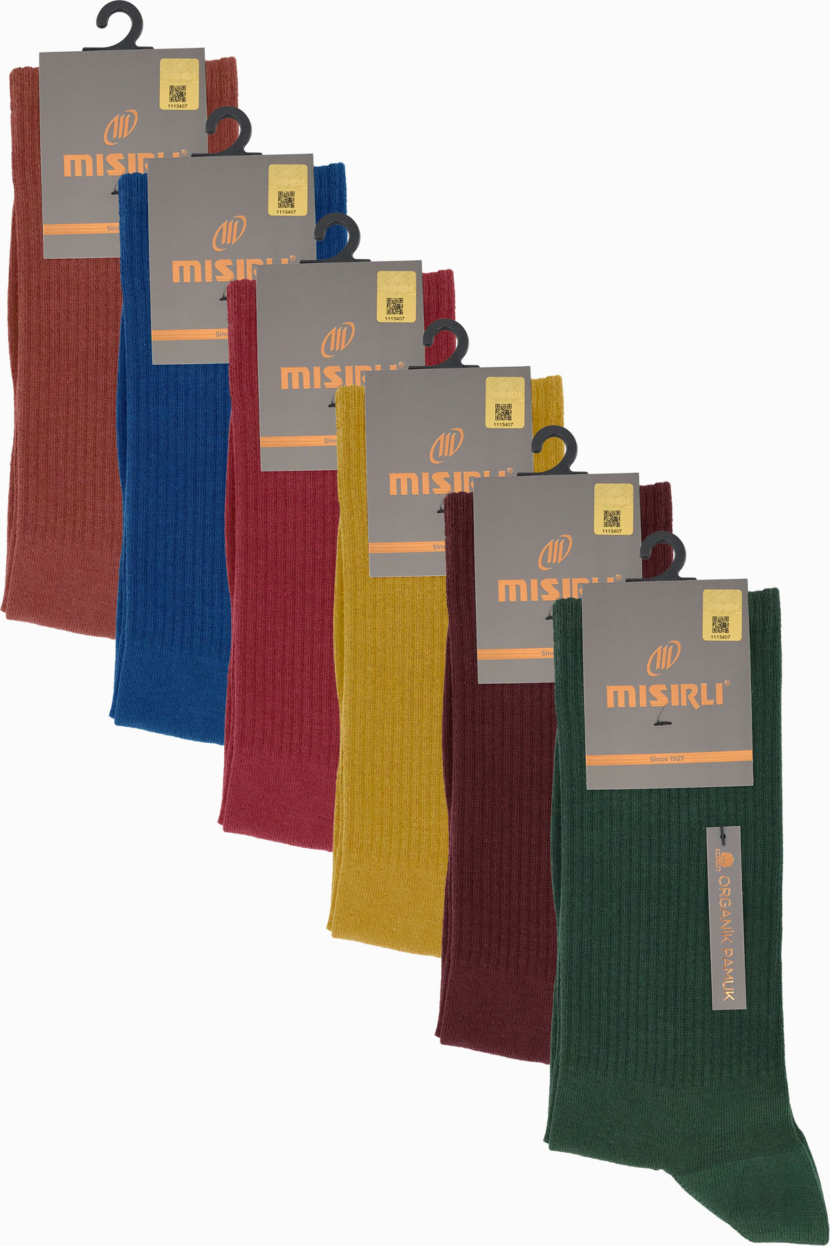 Mısırlı Erkek Soket Çorap Organik Pamuklu - Thumbnail