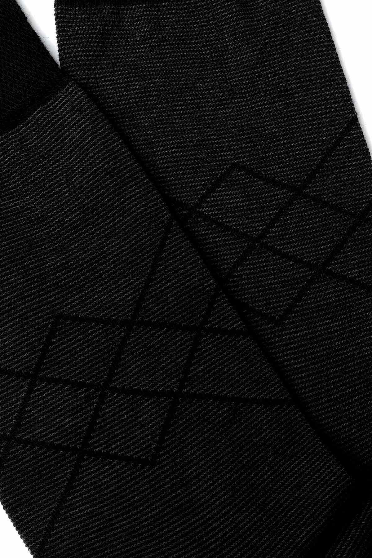 Mısırlı Erkek Soket Çorap Organik Pamuklu Desenli - Thumbnail