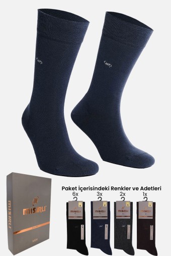 MISIRLI - Mısırlı Erkek Soket Çorap Organik Pamuklu M Logolu (1)