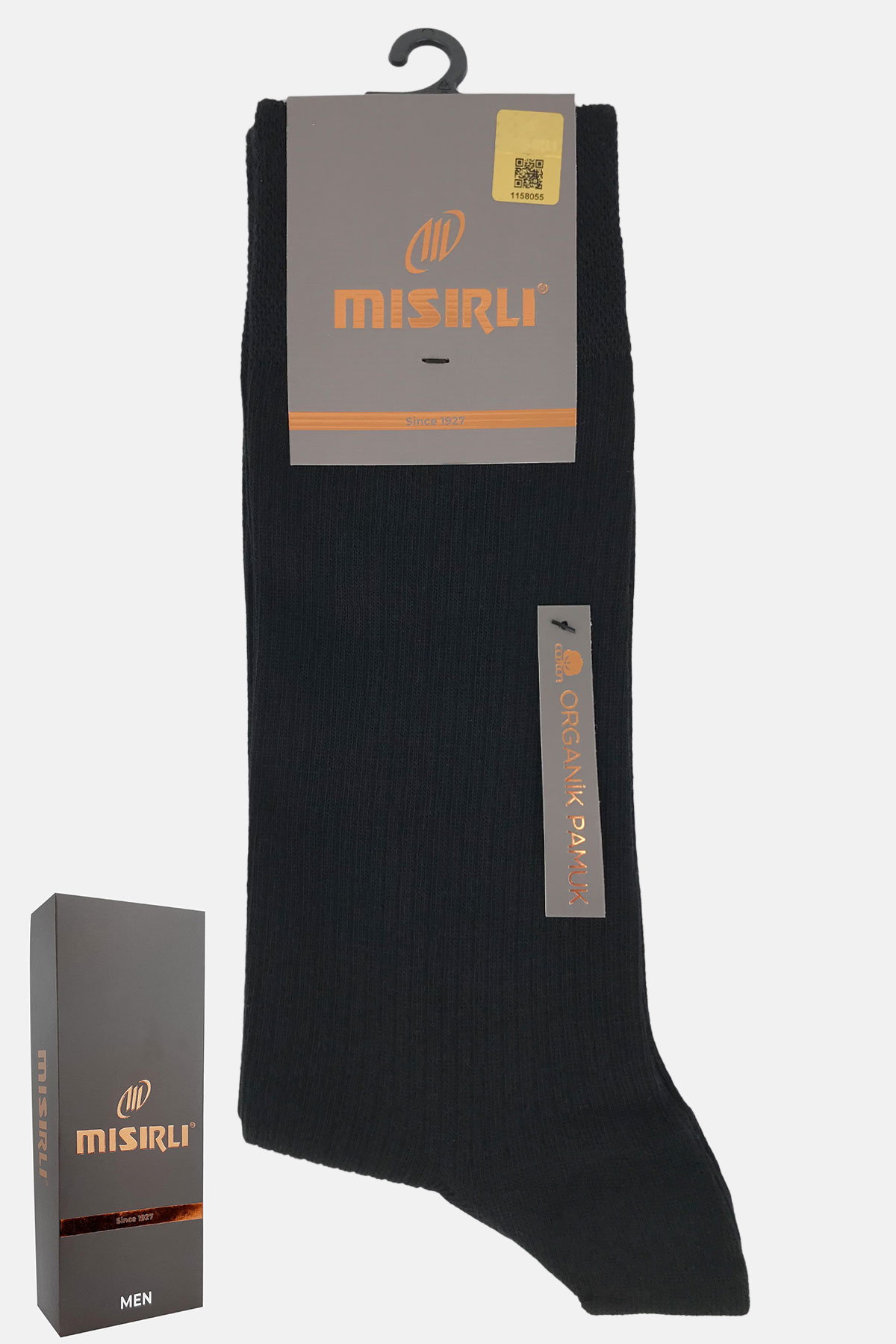 Mısırlı Erkek Soket Çorap Organik Pamuklu - Thumbnail