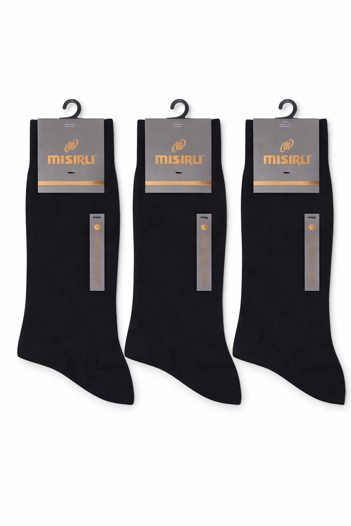 Mısırlı Erkek Soket Çorap Pamuklu Düz - Thumbnail