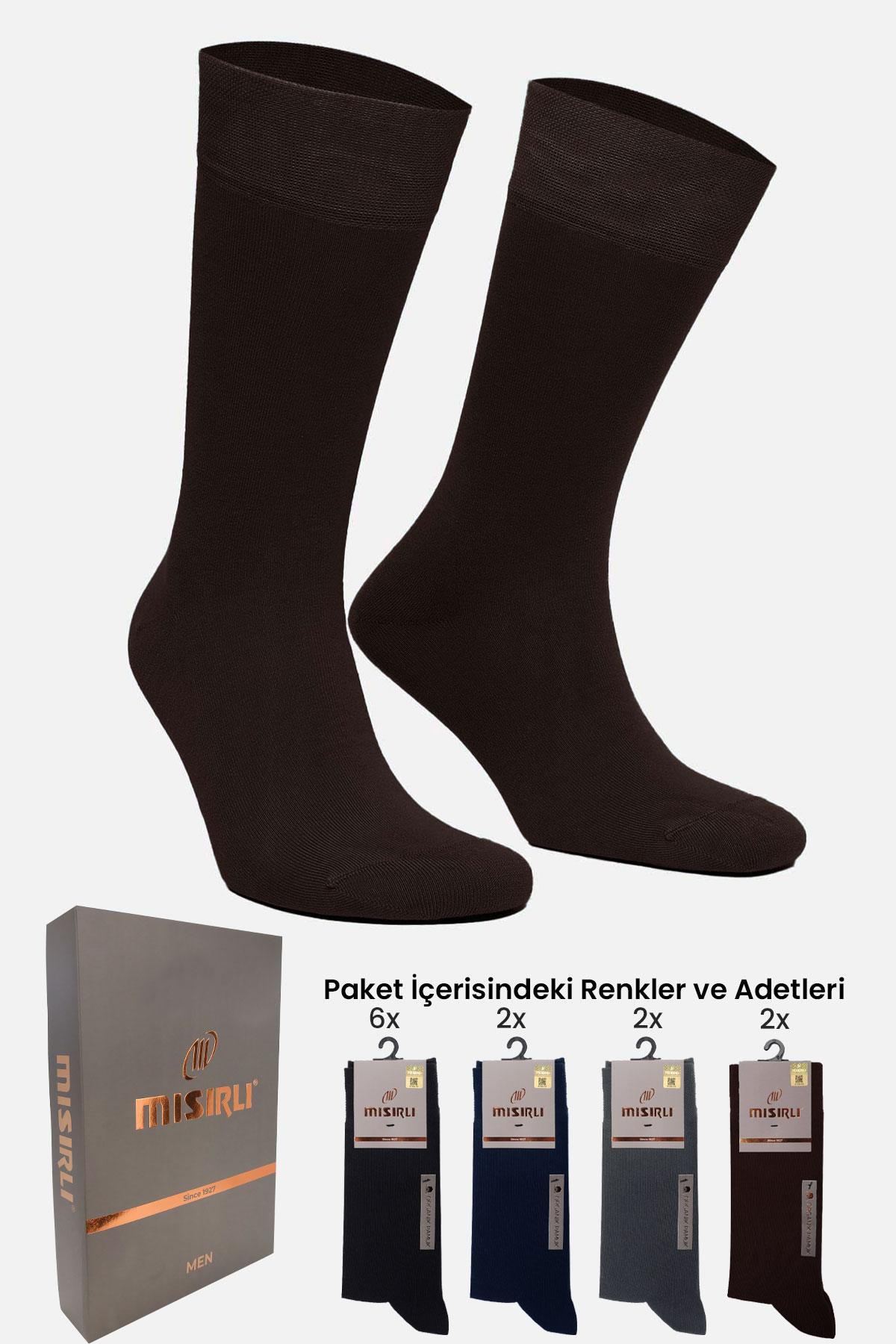 Mısırlı Erkek Soket Çorap Pamuklu - Thumbnail