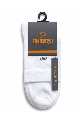 MISIRLI - Mısırlı Erkek Yarım Konç Çorap Bambu M Logolu (1)