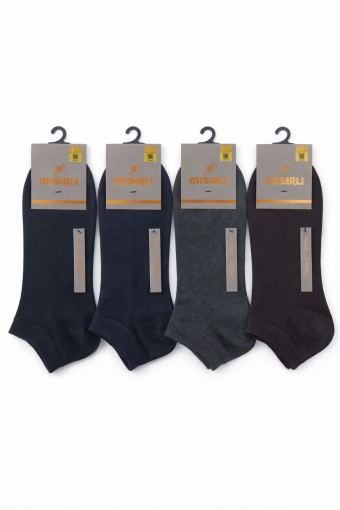MISIRLI - Mısırlı Erkek Yarım Konç Çorap Lastiksiz Modal (1)