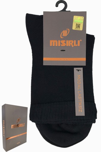 MISIRLI - Mısırlı Erkek Yarım Konç Çorap Lastiksiz Modal