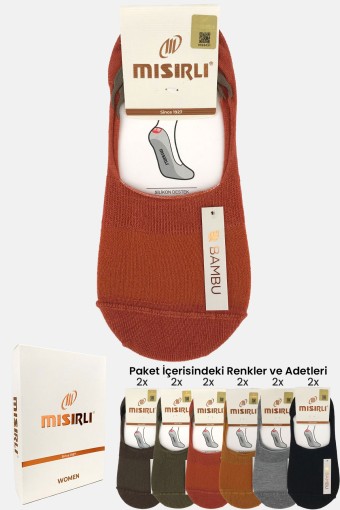 MISIRLI - Mısırlı Kadın Babet Çorap Bambu