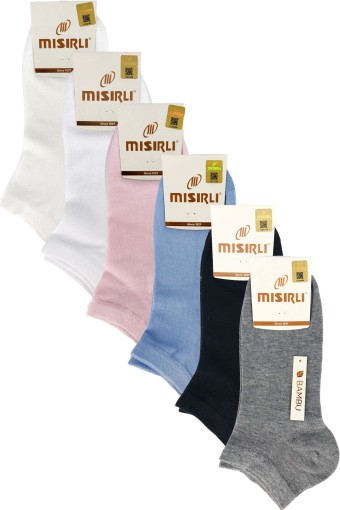 MISIRLI - Mısırlı Kadın Patik Çorap Bambu (1)