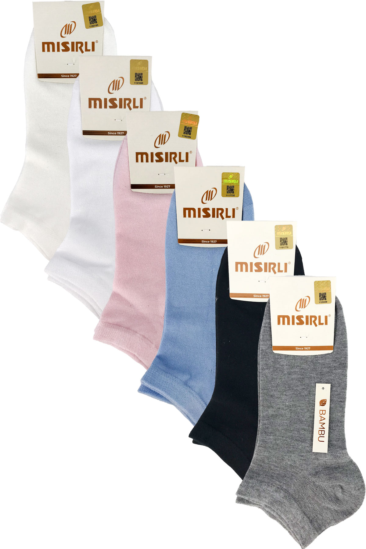 Mısırlı Kadın Patik Çorap Bambu - Thumbnail