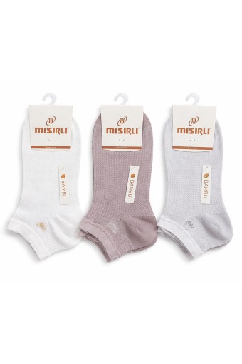 MISIRLI - Mısırlı Kadın Patik Çorap Bambu