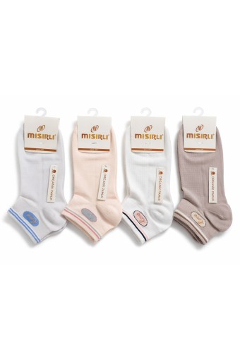 MISIRLI - Mısırlı Kadın Patik Çorap Pamuklu