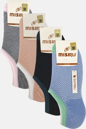 MISIRLI - Mısırlı Kadın Sneaker Çorap Bambu (1)