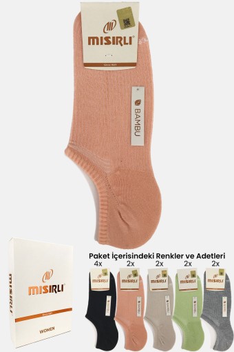 MISIRLI - Mısırlı Kadın Sneaker Çorap Bambu