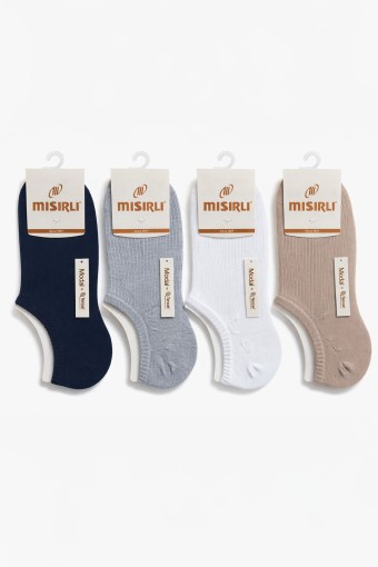 MISIRLI - Mısırlı Kadın Sneaker Çorap Modal Ribli