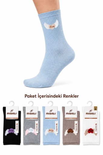MISIRLI - Mısırlı Kadın Soket Çorap Bambu
