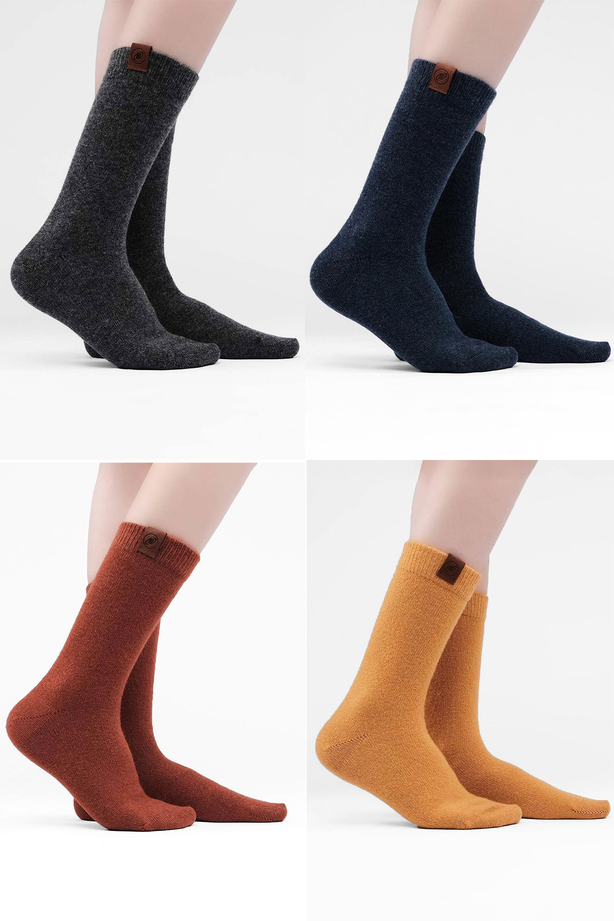 Mısırlı Kadın Soket Çorap Lambswool - Thumbnail