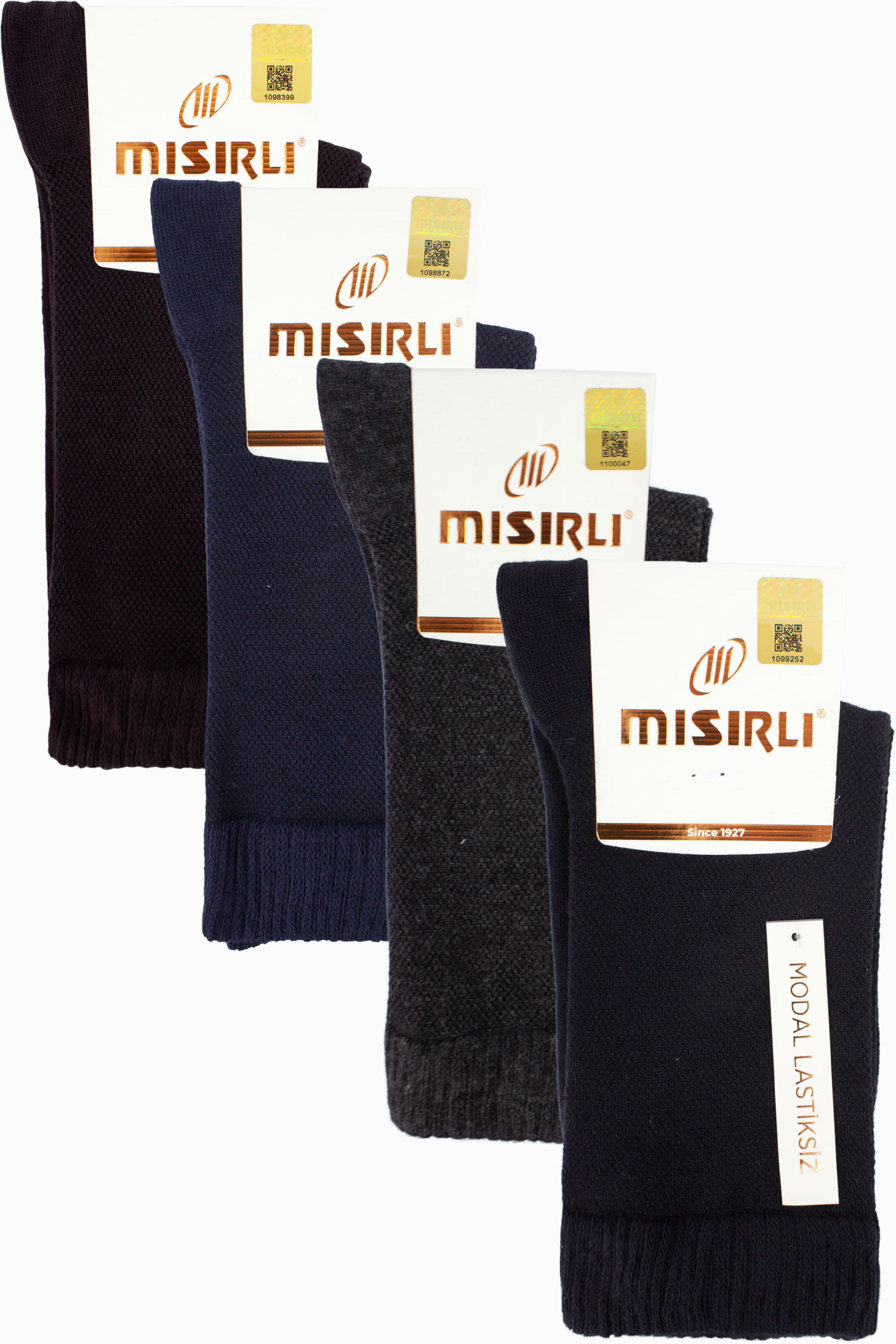 Mısırlı Kadın Soket Çorap Modal Lastiksiz Diyabetik - Thumbnail