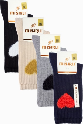 MISIRLI - Mısırlı Kadın Soket Çorap Pamuklu (1)