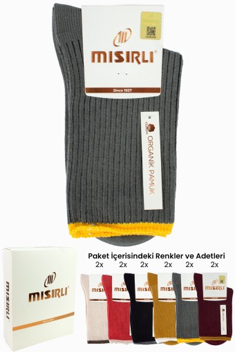 MISIRLI - Mısırlı Kadın Soket Çorap Pamuklu