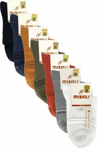 MISIRLI - Mısırlı Kadın Yarım Konç Çorap Pamuklu (1)