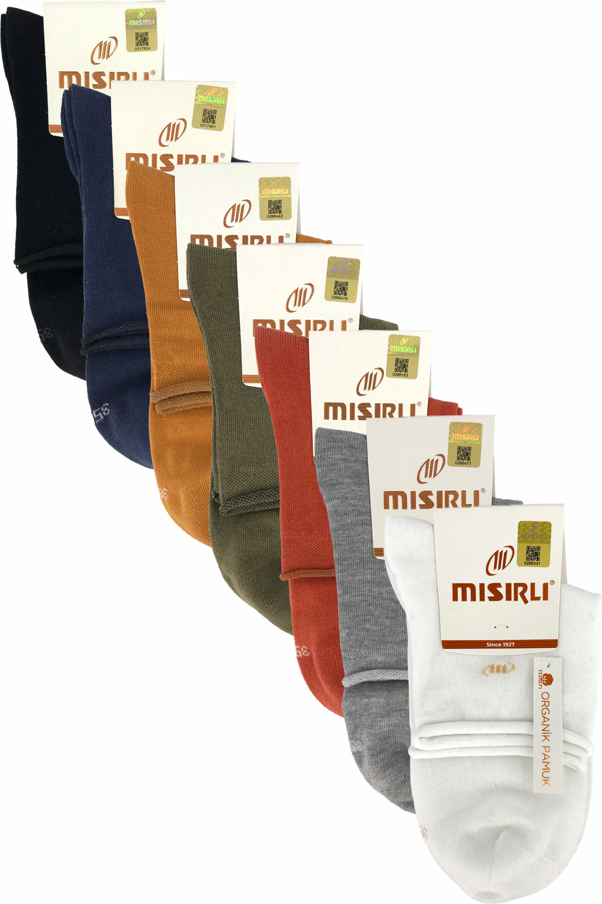 Mısırlı Kadın Yarım Konç Çorap Pamuklu - Thumbnail