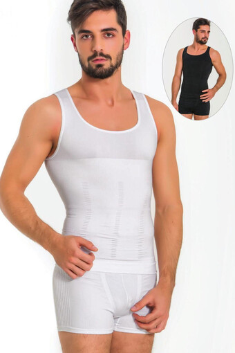 MİSSFİT - Missfit Erkek Kalın Askılı Korse Atlet (1)