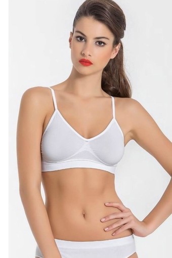 MİSSFİT - Missfit Kadın Tek Büstiyer İp Askılı Kaplı