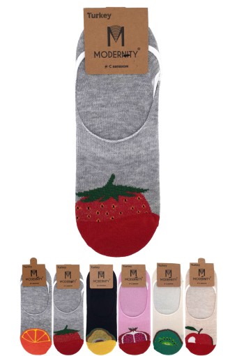 MODERNİTY - Modernity Kadın Babet Çorap Desenli (1)