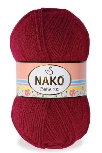 NAKO - Nako El Örgü İpliği Bebe 100 100g 360m NAKO - Nako El Örgü İpliği Bebe 100 100g 360m