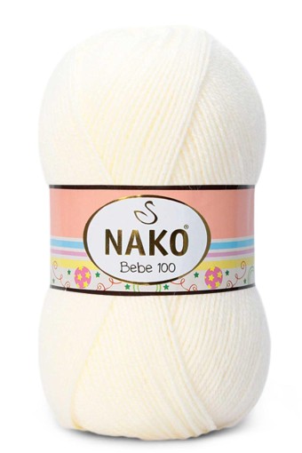 NAKO - Nako El Örgü İpliği Bebe 100 100g 360m (1) NAKO - Nako El Örgü İpliği Bebe 100 100g 360m (1)