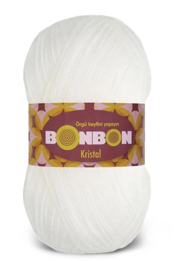 NAKO - Nako El Örgü İpliği Bonbon Kristal 100g 475m NAKO - Nako El Örgü İpliği Bonbon Kristal 100g 475m
