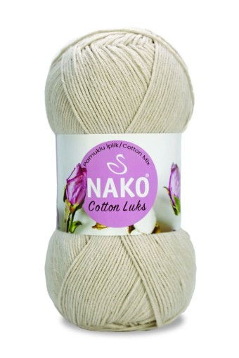 NAKO - Nako El Örgü İpliği Cotton luks 100 gr 330m (1) NAKO - Nako El Örgü İpliği Cotton luks 100 gr 330m (1)
