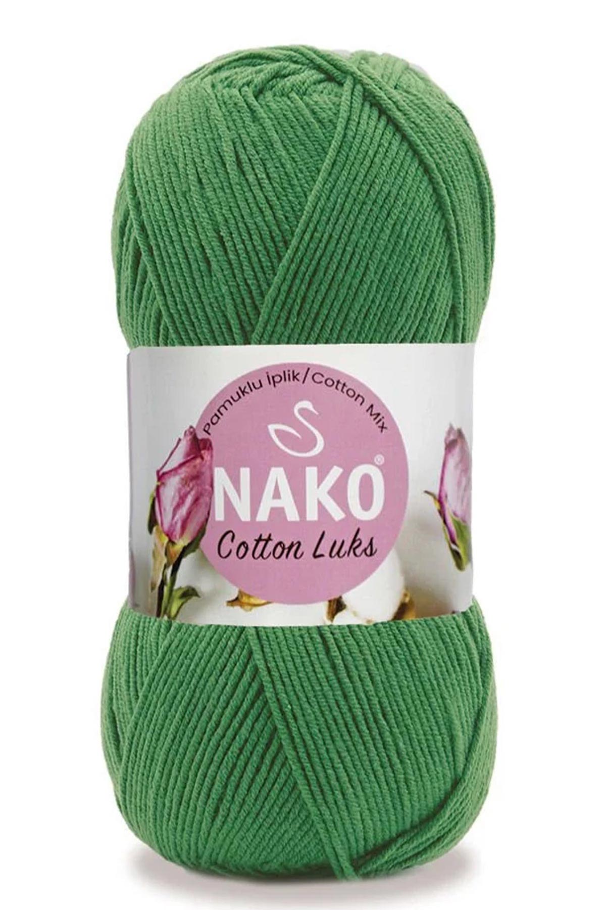 Nako El Örgü İpliği Cotton luks 100 gr 330m - Thumbnail