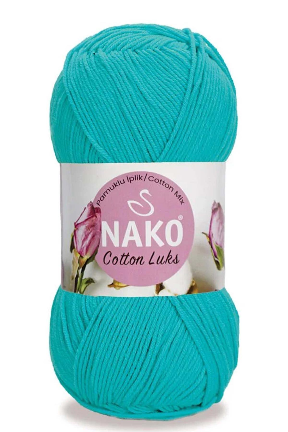 Nako El Örgü İpliği Cotton luks 100 gr 330m - Thumbnail