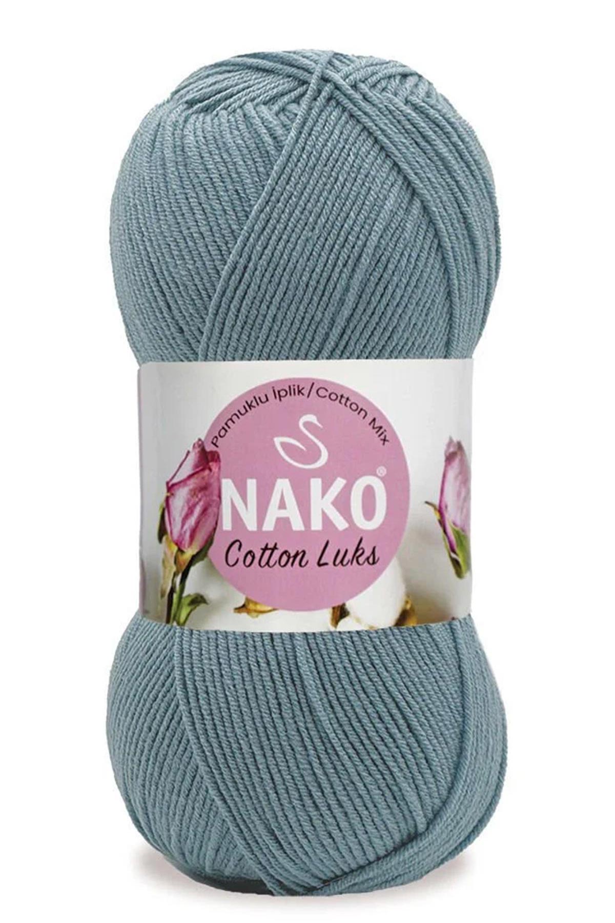 Nako El Örgü İpliği Cotton luks 100 gr 330m - Thumbnail