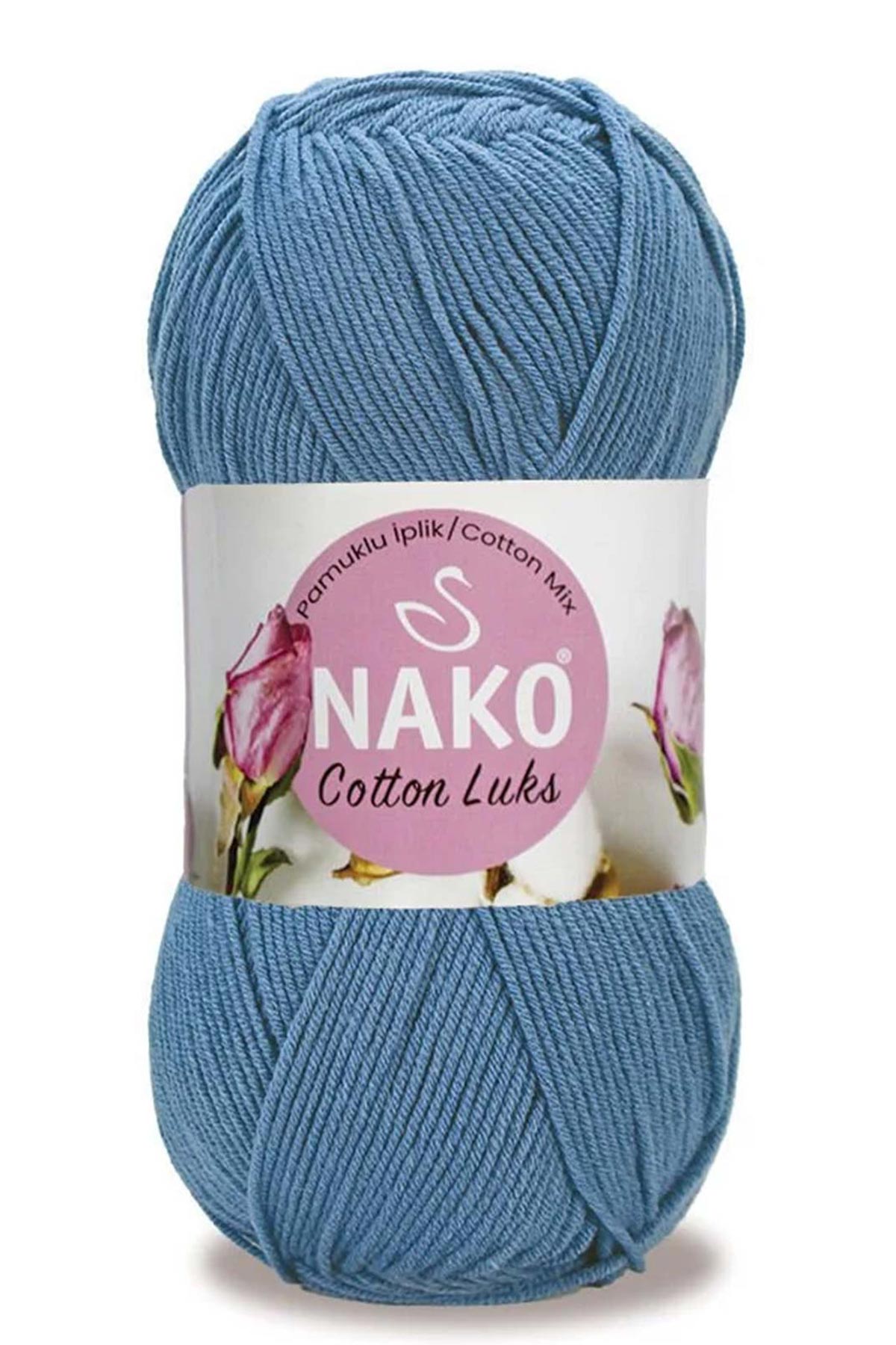 Nako El Örgü İpliği Cotton luks 100 gr 330m - Thumbnail