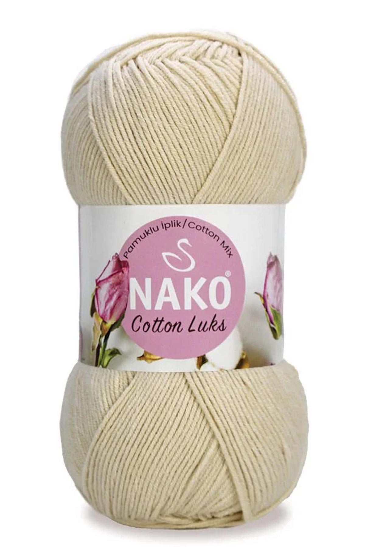 Nako El Örgü İpliği Cotton luks 100 gr 330m - Thumbnail