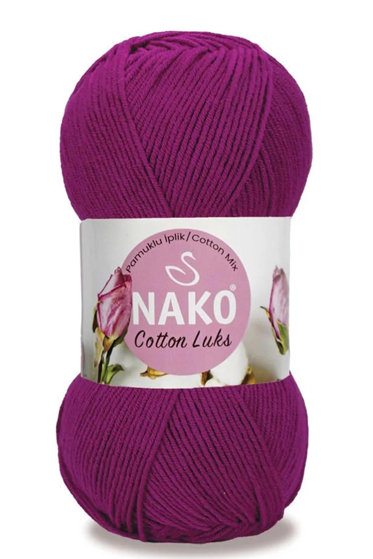 Nako El Örgü İpliği Cotton luks 100 gr 330m - Thumbnail