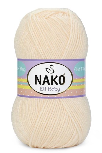 NAKO - Nako El Örgü İpliği Elit Baby Anti Pilling 100 Gr 250m (1) NAKO - Nako El Örgü İpliği Elit Baby Anti Pilling 100 Gr 250m (1)