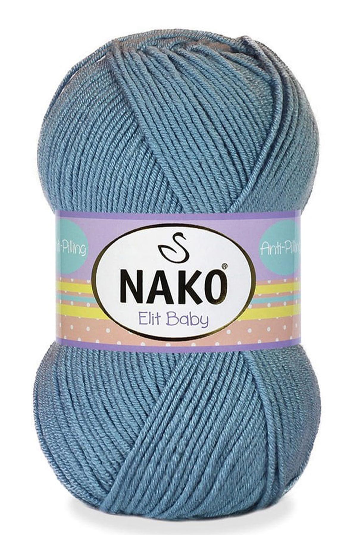 Nako El Örgü İpliği Elit Baby Anti Pilling 100 Gr 250m - Thumbnail