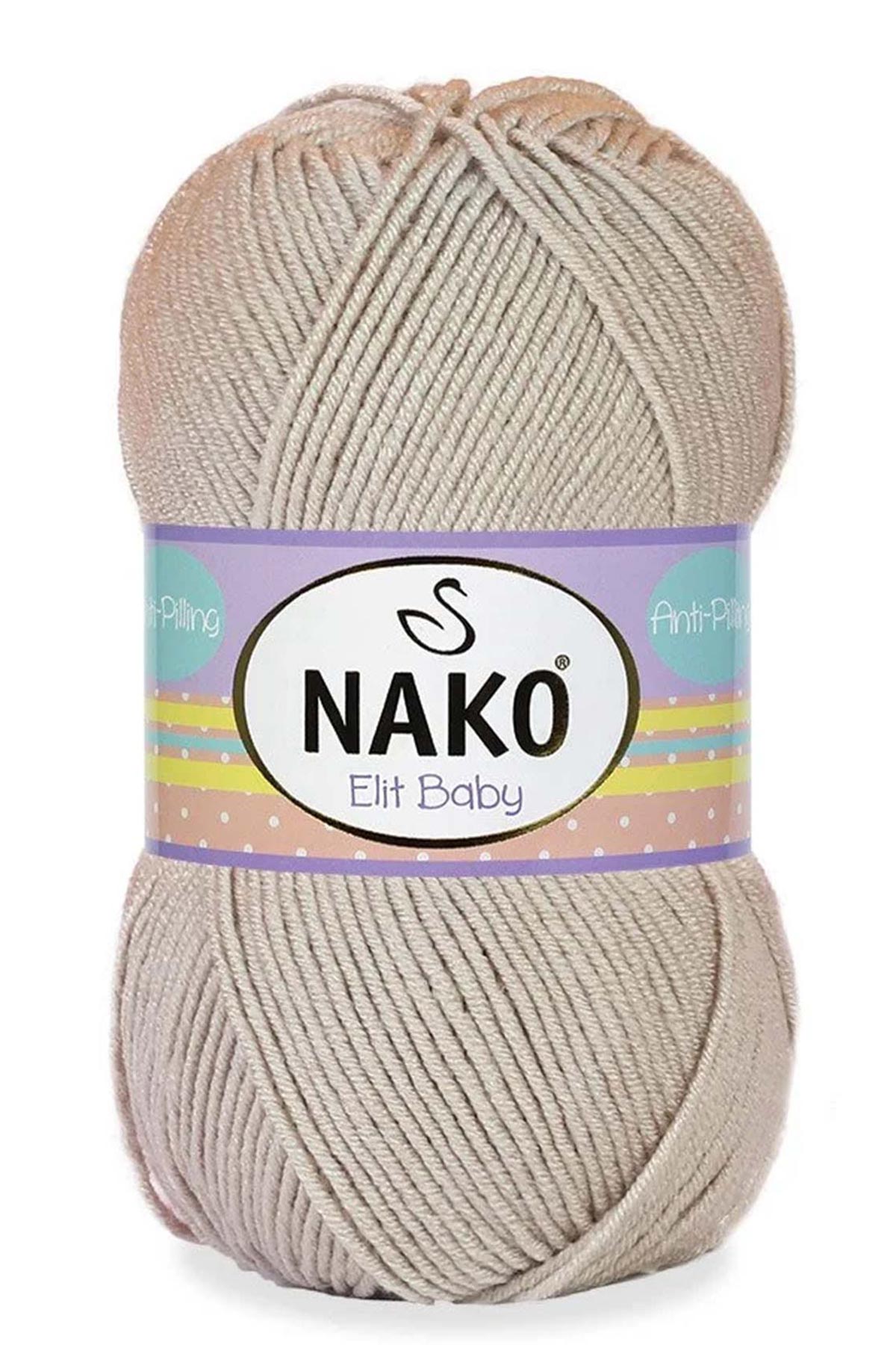 Nako El Örgü İpliği Elit Baby Anti Pilling 100 Gr 250m - Thumbnail