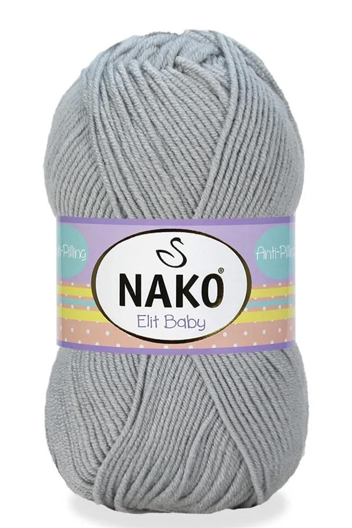 Nako El Örgü İpliği Elit Baby Anti Pilling 100 Gr 250m - Thumbnail