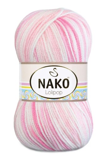 NAKO - Nako El Örgü İpliği Lolipop 100g 230m NAKO - Nako El Örgü İpliği Lolipop 100g 230m