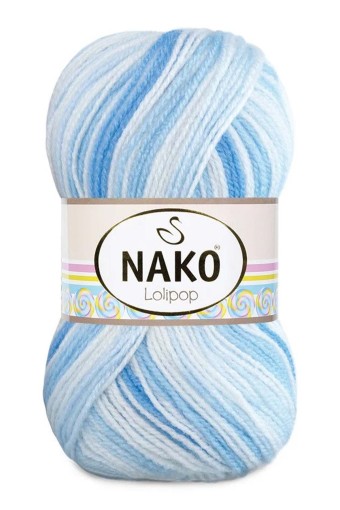 NAKO - Nako El Örgü İpliği Lolipop 100g 230m (1) NAKO - Nako El Örgü İpliği Lolipop 100g 230m (1)