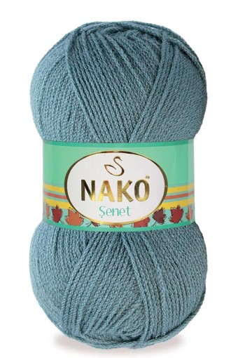 NAKO - Nako El Örgü İpliği Şenet Akrilik Düz 100g 270m NAKO - Nako El Örgü İpliği Şenet Akrilik Düz 100g 270m