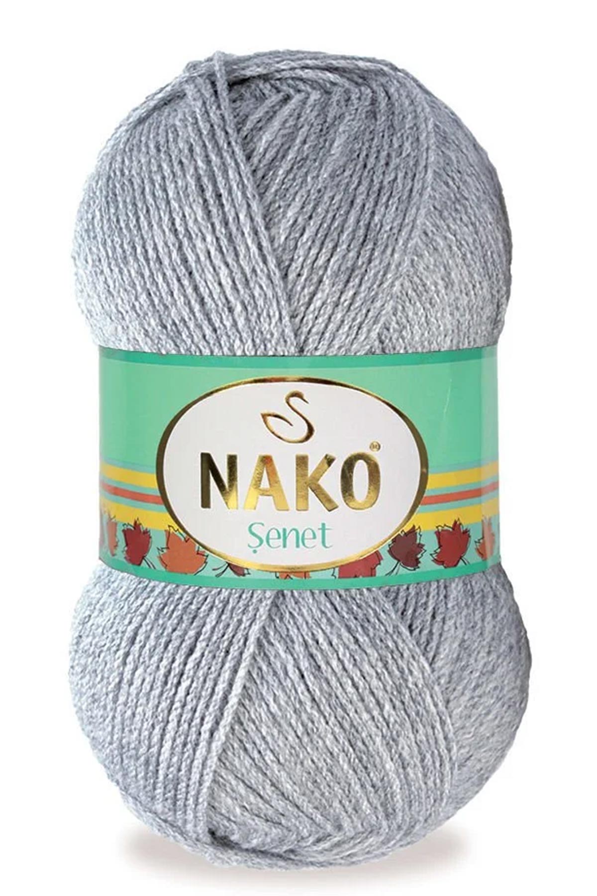 Nako El Örgü İpliği Şenet Akrilik Düz 100g 270m - Thumbnail