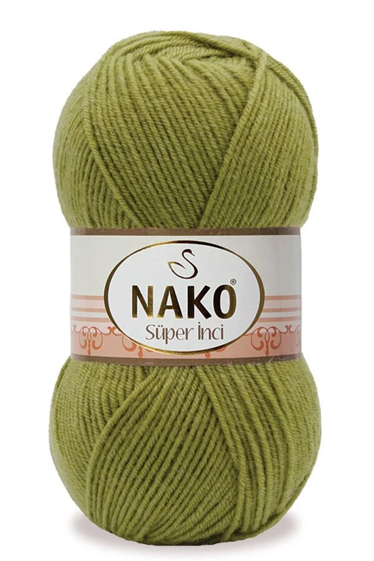 Nako El Örgül İpliği Süper İnci 100g 260m - Thumbnail