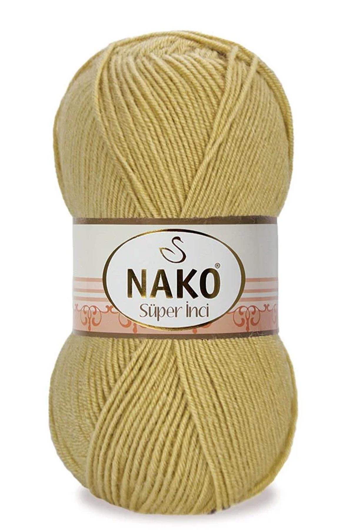 Nako El Örgül İpliği Süper İnci 100g 260m - Thumbnail
