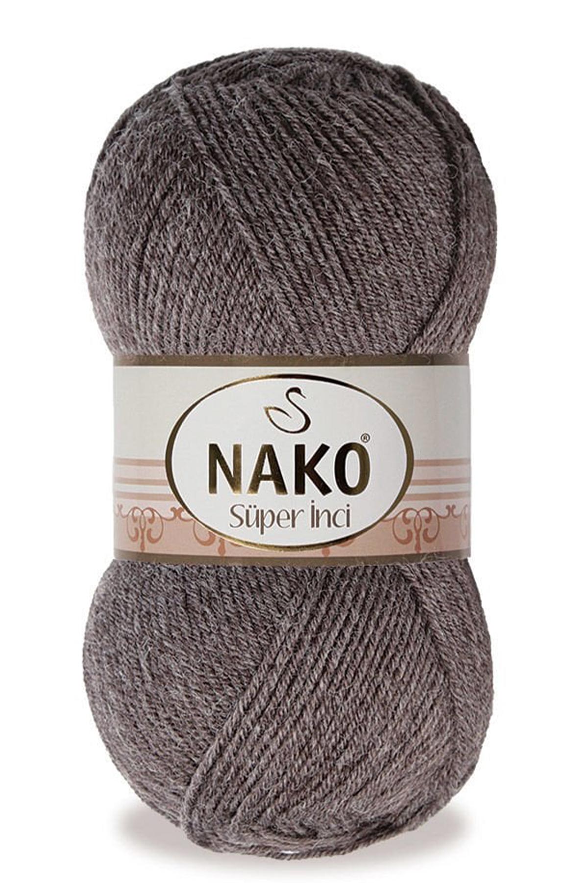 Nako El Örgül İpliği Süper İnci 100g 260m - Thumbnail
